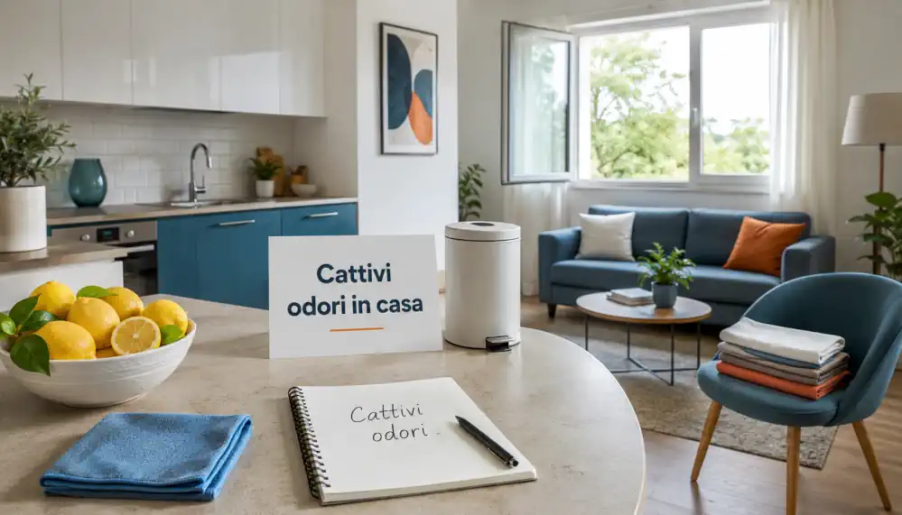 Come eliminare i cattivi odori in casa