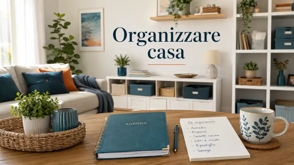 Come organizzare casa: guida pratica