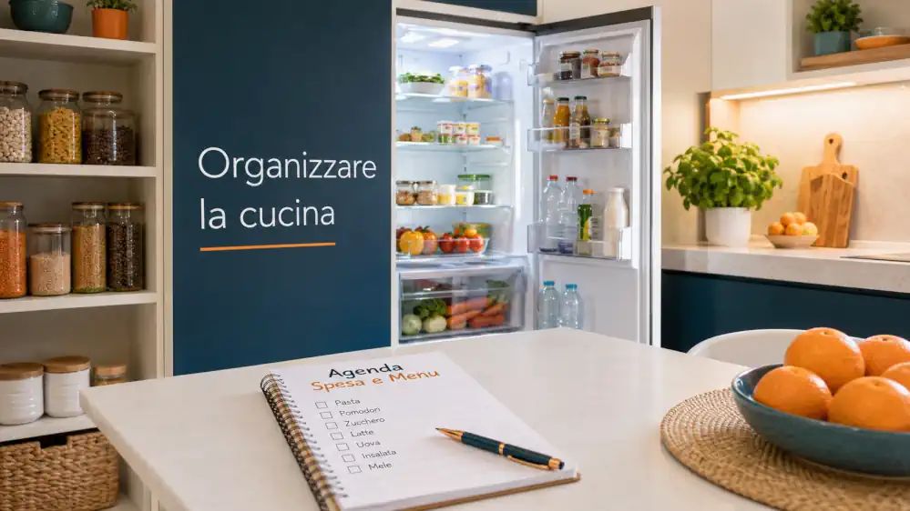 Come organizzare la cucina: guida pratica