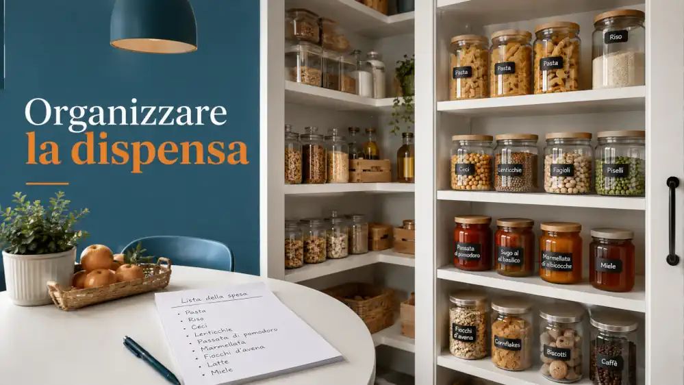Come organizzare la dispensa: guida pratica