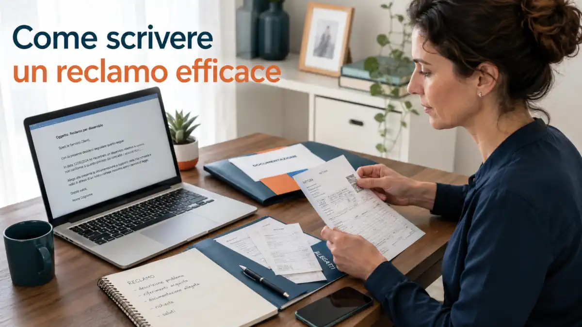 Come scrivere un reclamo efficace