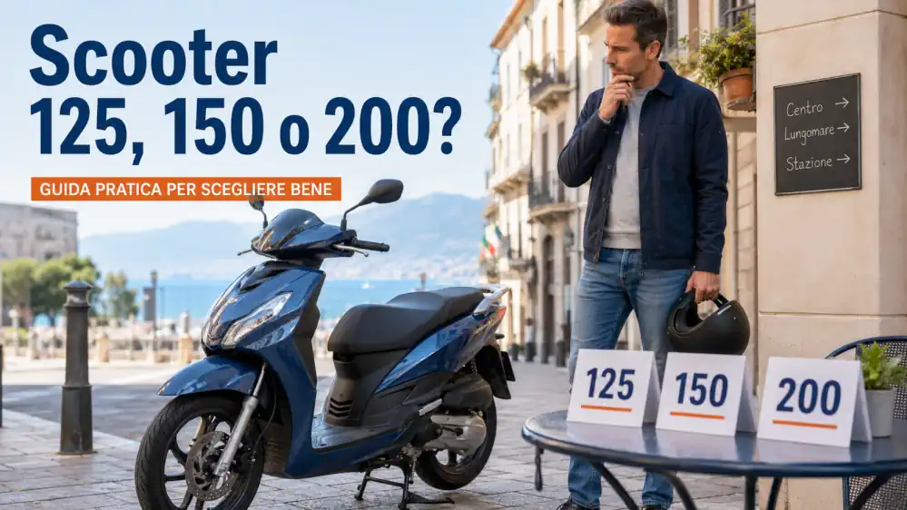 Scooter 125, 150, 200: scelta pratica