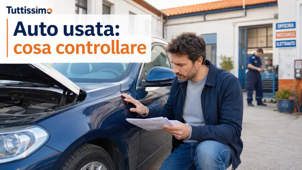 Auto usata: controlli pratici prima di comprarla