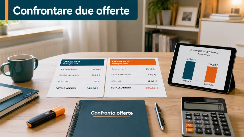 7 controlli per confrontare due offerte