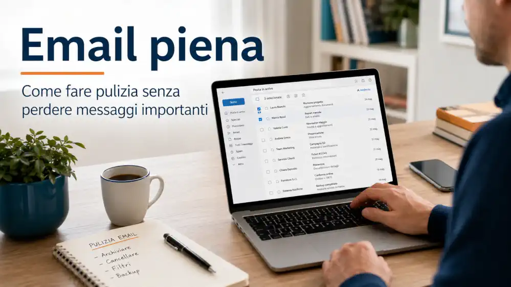 Email piena: metodo pratico e sicuro