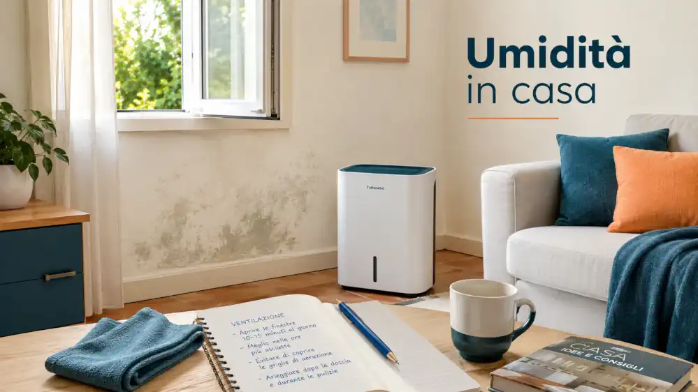 Umidità in casa: cause e rimedi pratici